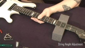Online Guitar Lessons - String Height Adjustment